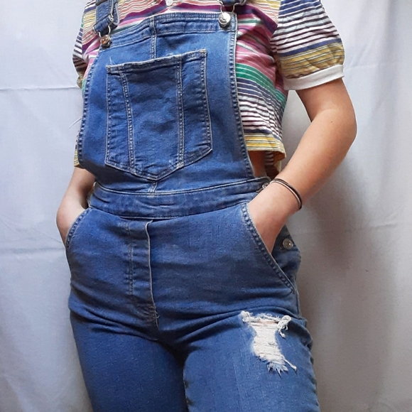 H&M Ripped Overalls - Picture 3 of 4